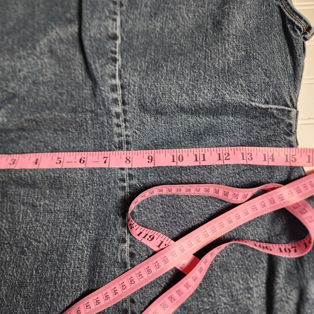 Zara Denim Dresz, Large - Picture 12 of 14